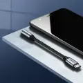 Ugreen 3,5 mm mini jack uz USB Type C austiņu adapteris 10cm pelēks (30632) Foto 7