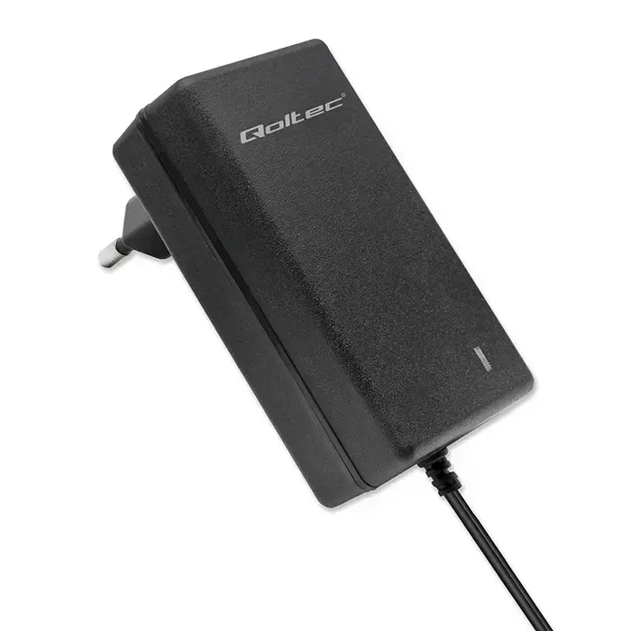 Qoltec Automatic charger for AGM GEL STD 6V 12V battery | 1.5A | Rectifier with LED indicator Photo