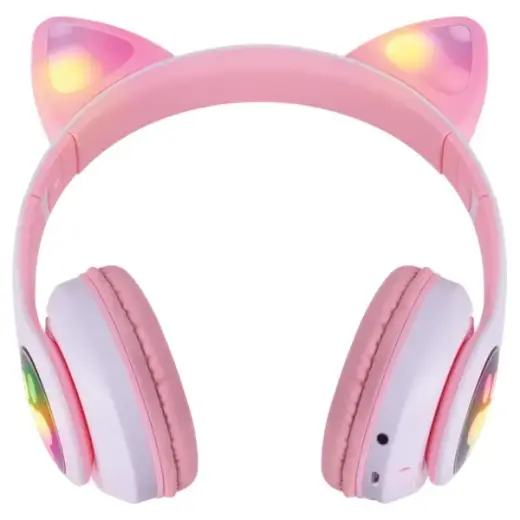 Defender słuchawki Bluetooth FreemotionB585 Led różowy|pink (63585) Foto 5