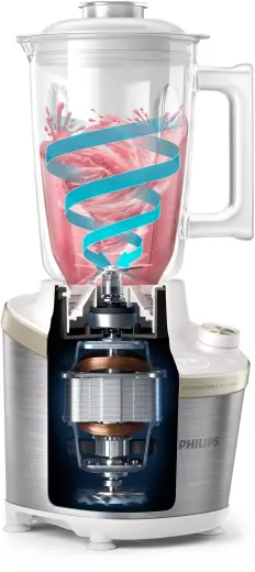 PHILIPS Daily Collection blenderis, 1500W, balts Photo