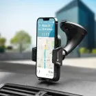 Car phone holder Forcell F-Grip Carbon HT1 windshield / dashboard black Photo