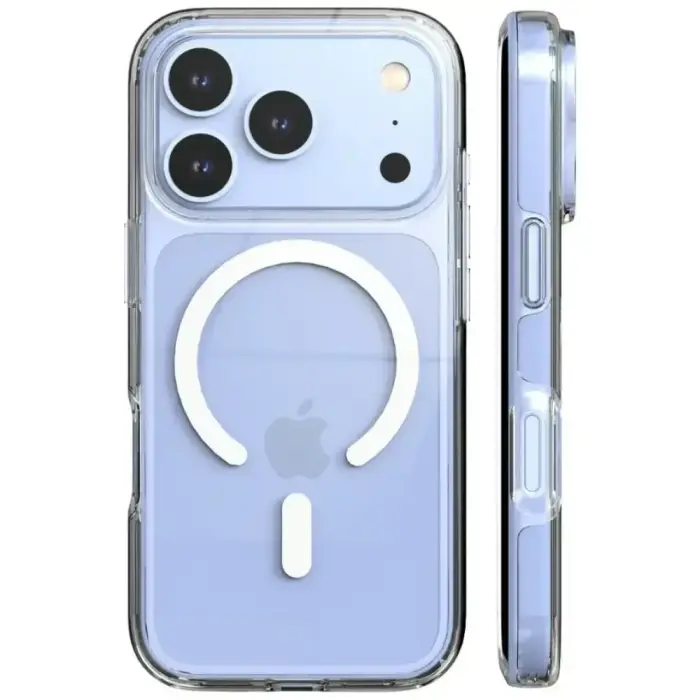 Araree Duple M MagSafe Case for iPhone 18 Pro / 17 Pro transparent
