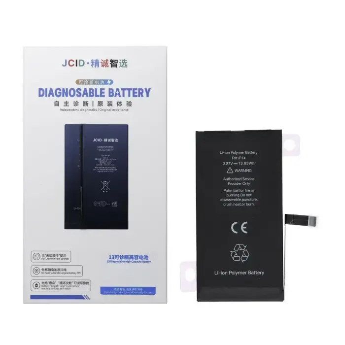 JCID Diagnosable Battery for iPhone 14 3580 mAh (high capacity)