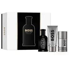 Boss Bottled Parfum Dárková sada Parfum 100 ml, deostick 75 ml a sprchový gel 100 ml
