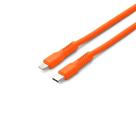 COLORUM CK12-CL-10 data transfer and charging cable | USB-C to Lightning | 12W | 1.8m | orange Photo