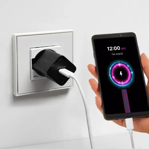 провод для передачи данных и зарядки | USB-C на USB-C | 60W | 1.5m | серый Фото num