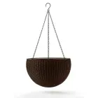 Hanging Sphere Planter brown — Photo 1