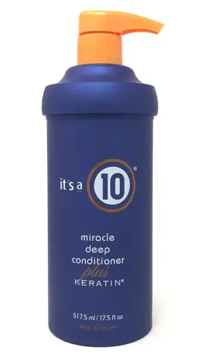 It's a 10, Miracle Deep Plus Keratin, Hair Conditioner, For Repairing, 517.5 ml