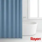 Shower curtain 180x200cm blue, polyester — Photo 2