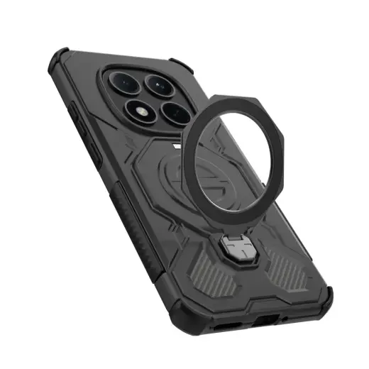 TECH-PROTECT TACTICSTAND MAGSAFE XIAOMI POCO M8 PRO | REDMI NOTE 15 PRO+ PLUS 5G MATTE BLACK Foto 4