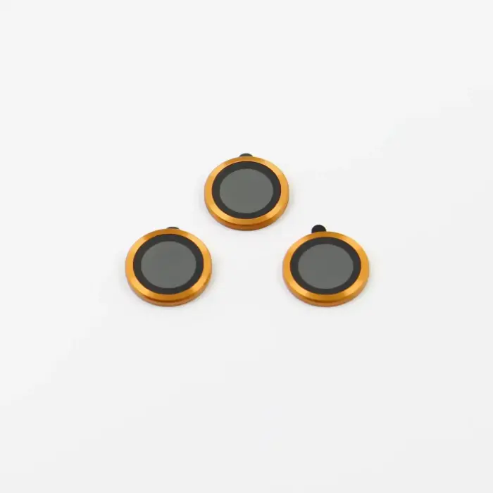 Set of lens glasses for iPhone 17 Pro orange