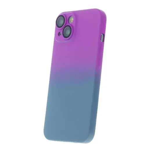 Fusion Neogradient case 2 силиконовый чехол для Samsung A526 | A525 | A528 Galaxy A52 5G | A52 4G | A52s фиолетовый синий Фото num