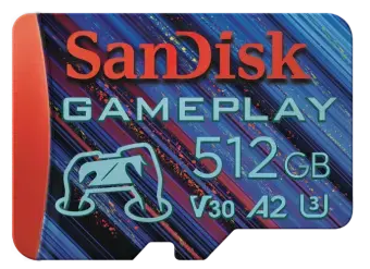 Atmiņas karte SanDisk GamePlay microSD 512GB