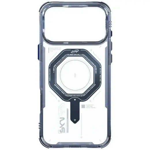 Skinarma Magma Case for iPhone 17 Pro Max Magnetic Charging blue Foto 4