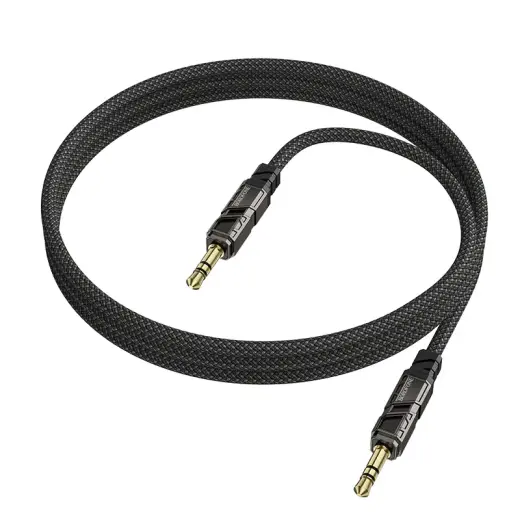 Borofone Cable AUX BL22 Dignity - jack 3,5mm to jack 3,5mm - 1 metre black Photo