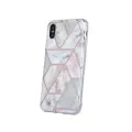 Fusion Geometric Marble silikona aizsargapvalks Apple iPhone 11 Pro rozā Foto 1