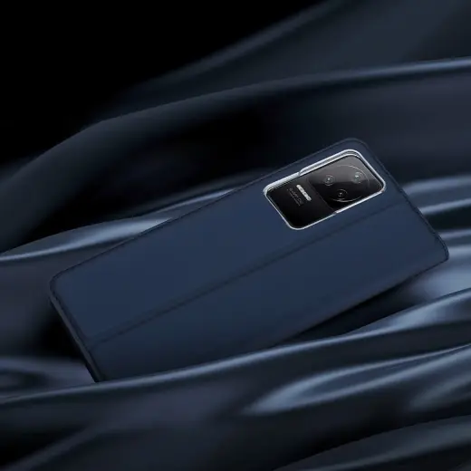 Dux Ducis Skin Pro Holster Cover Flip Cover for Xiaomi Poco F4 5G blue Photo