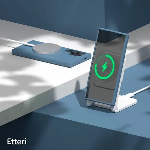 Etteri Silicone case for Samsung Galaxy S24 Ultra dark blue Photo