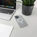 Glitter Case MagSafe Compatible for iPhone 17 Pro Max - Semi-Transparent Foto 5