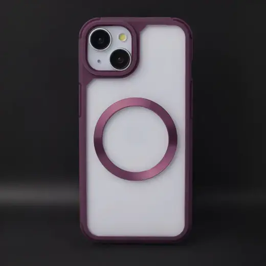 Metal Ring (2 in set) purple Photo