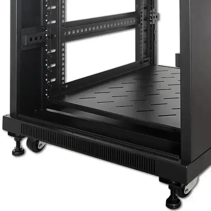 Qoltec Rack castors set  without locking| 4pcs. Foto 2