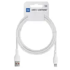Cable USB A to Lightning Blue Star 2,4A ECO 1 m PJ68-24-2.4 white Photo