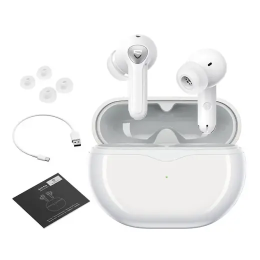Earphones TWS Soundpeats Air 4 pro (White) Foto 7