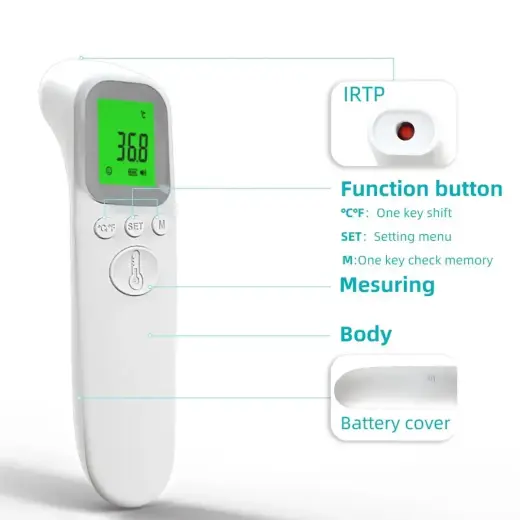 Non-contact digital thermometer AD802 Foto 2