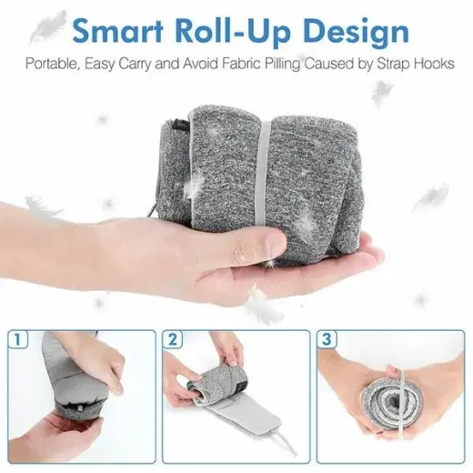 Маска для глаз для сна с функцией bluetooth | голубая Фото num