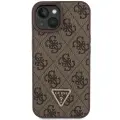 Guess GUHCP15MP4TDSCPW iPhone 15 Plus | 14 Plus 6.7" brązowy|brown hardcase Crossbody 4G Metal Logo Фото num