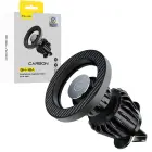 Blavec Car holder BH-16A Carbon magnetic Magsafe to air vent (BH16AC-MAVB) black Foto 1