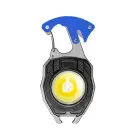 Mini flashlight LED keychain W5147 Type C with 2 screwdriver bits blue Фото num