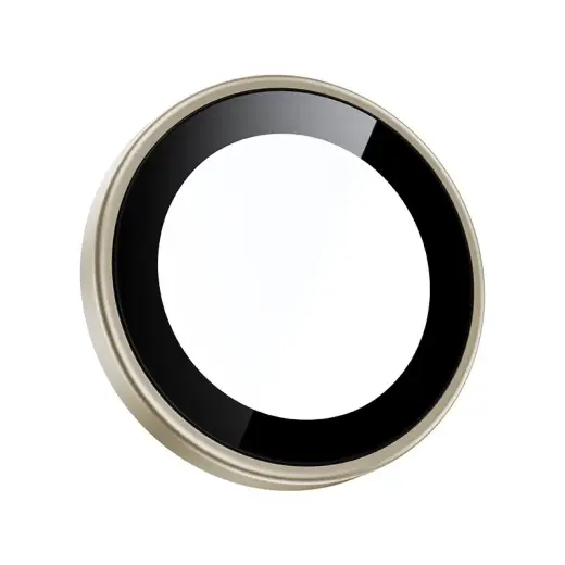 Benks Tempered glass DR Sapphire Lens Protector on camera for Iphone 17 Air (lens 1 piece) gold Foto 3