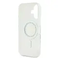Guess GUHMP16MPFTDTEH iPhone 16 Plus 6.7" white hardcase IML Rhinestones MagSafe Foto 7