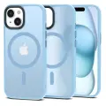 Tech-Protect MagMat MagSafe case for iPhone 15 - matte blue — Photo 1