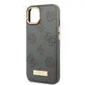 Guess GUHMP13MSAPSTG iPhone 13 6,1" szary|grey hardcase Peony Logo Plate MagSafe Фото num