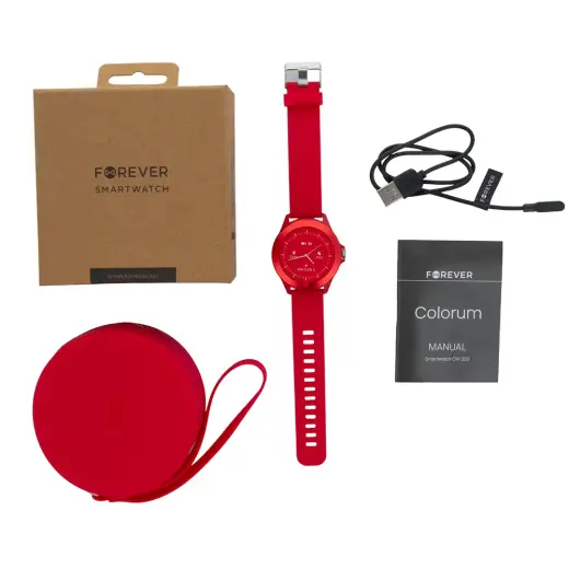 Smartwatch Forever Colorum CW-300 xMagenta Foto 3