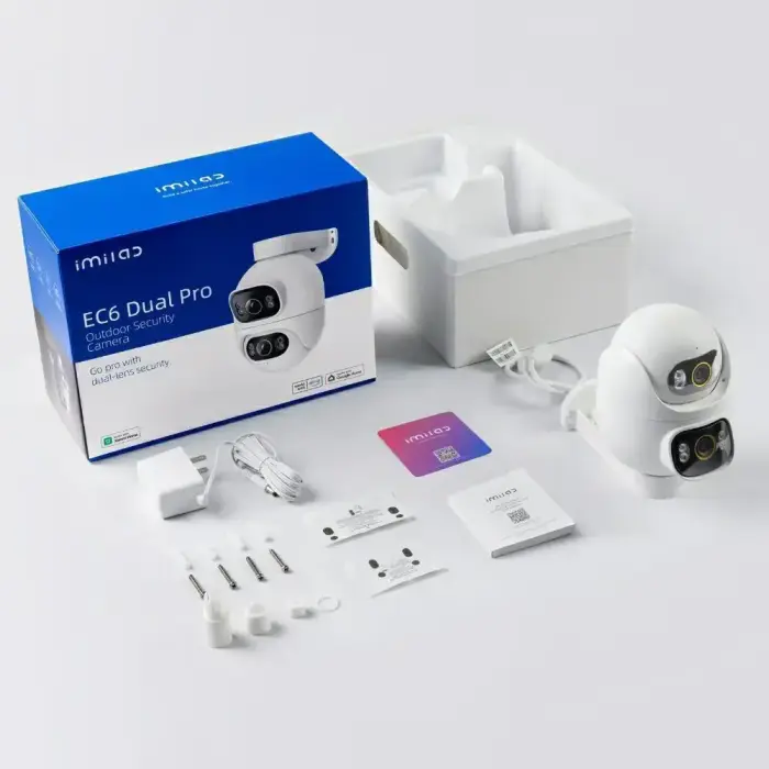 Imilab EC6 Dual Outdoor 3K+3K WiFi Plug-in Spotlight Camera white Foto 10