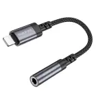 Borofone Adapter BV24 Graceful - Lightning to jack 3,5mm - grey Photo