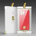 Dux Ducis Yolo elegant case made of soft TPU and PU leather for iPhone 13 Pro Max red Photo