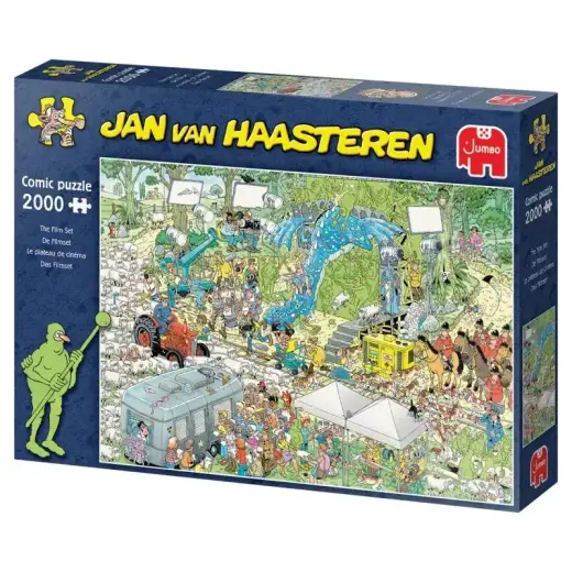 Jumbo Jan van Haasteren Das Filmset 2000 Teile Puzzle (20047) Foto 2