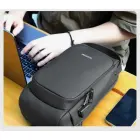 YESIDO WB46 WATERPROOF SHOULDER BAG  7 INCHES BLACK Foto 3