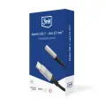 3mk USB-C adapter - 3.5 mm minijack - silver Photo
