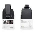 YESIDO WB46 WATERPROOF SHOULDER BAG  7 INCHES BLACK Foto 2