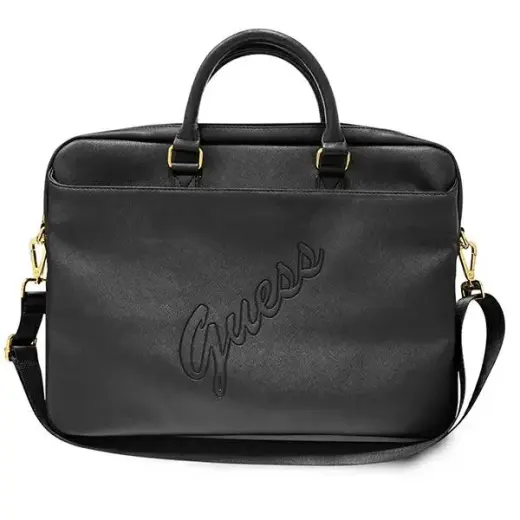Guess Bag GUCB15PUSASBK 16 "black | black Saffiano Script Фото num