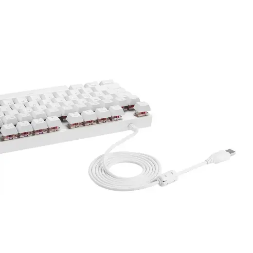 Mechanical gaming keyboard Motospeed K82 RGB (white) Photo