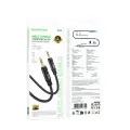 Borofone Cable AUX BL22 Dignity - jack 3,5mm to jack 3,5mm - 1 metre black Photo