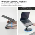 SPIGEN LD204H LAPTOP STAND HUB SPACE GREY Photo