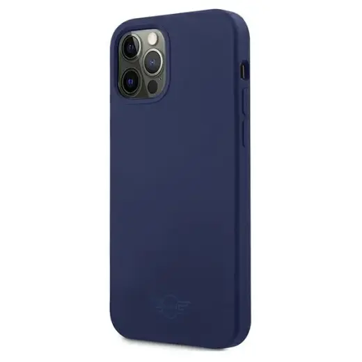 Mini MIHCP12MSLTNA iPhone 12|12 Pro 6,1" granatowy|navy hard case Silicone Tone On Tone Фото num