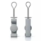 Qoltec Fixture for fiber cable | gray — Foto 2